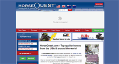Desktop Screenshot of horsequest.com
